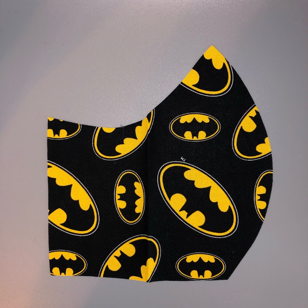 Batman logos fabric face mask
